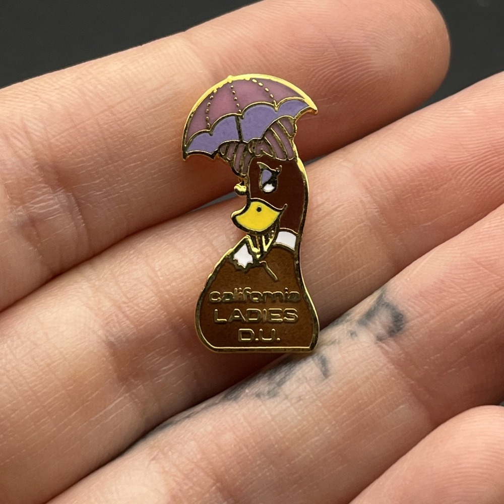 Ducks Unlimited California Ladies Lapel Hat Pin